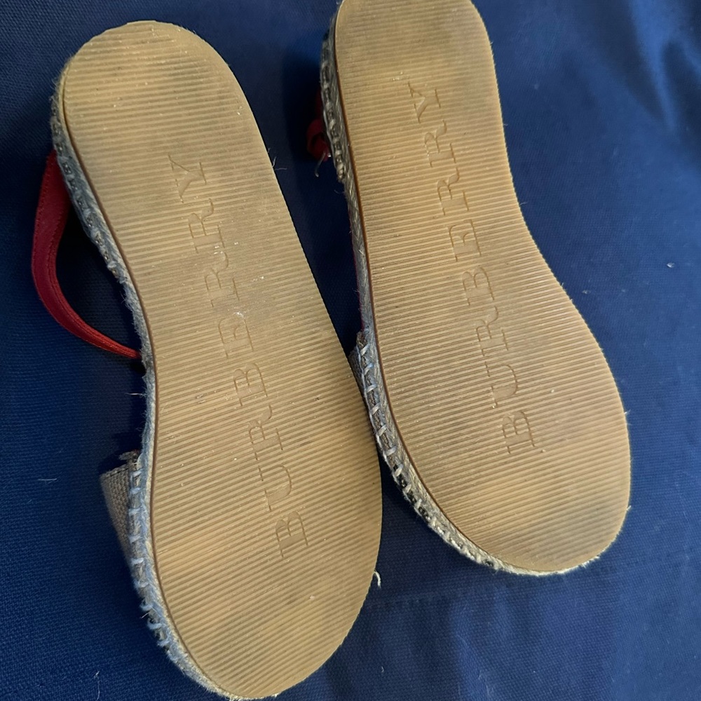 Wore twice Burberry shoes size 11 kids